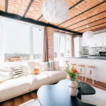 Flat W City View Near Galata Tower In Istiklal Ave Apartment Истанбул Екстериор снимка