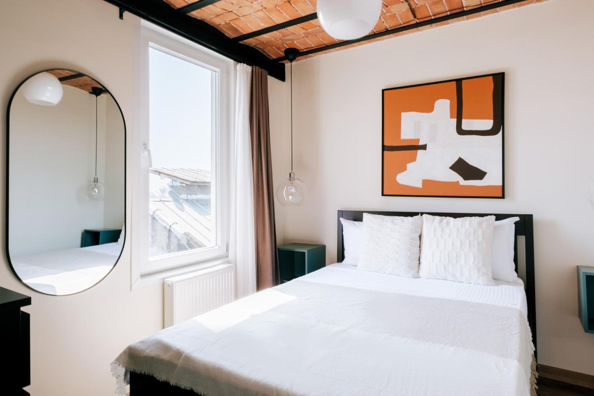 Flat W City View Near Galata Tower In Istiklal Ave Apartment Истанбул Екстериор снимка